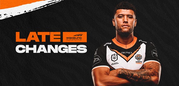 Late Changes: Round 18 vs Panthers