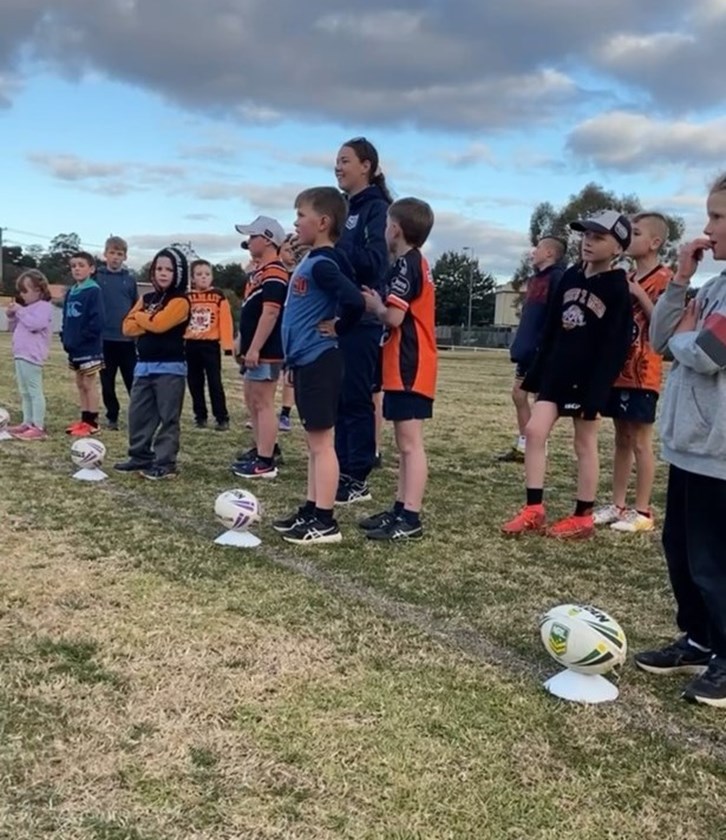 Kids having a ball at Dubbo Community Clinic