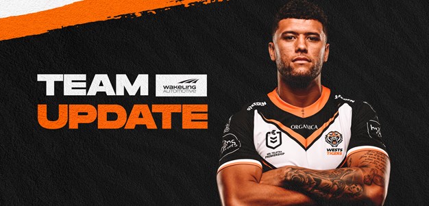 Team Update: Round 20 vs Brisbane Broncos