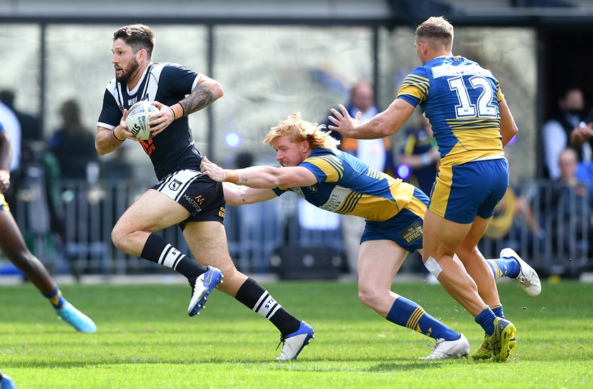 Freebairn on the fly against the Eels in the NSW Cup in April this year