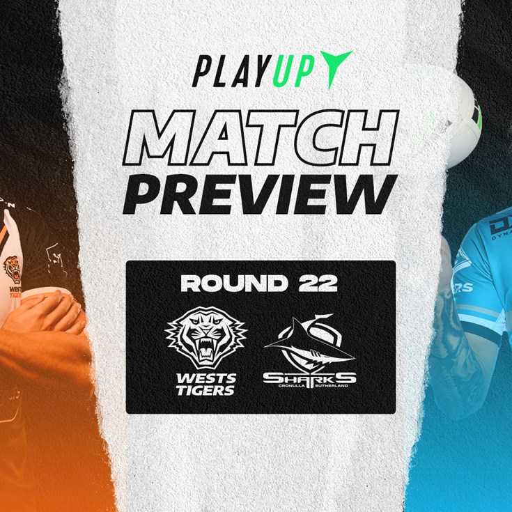 Match Preview: Round 22 vs Cronulla Sharks