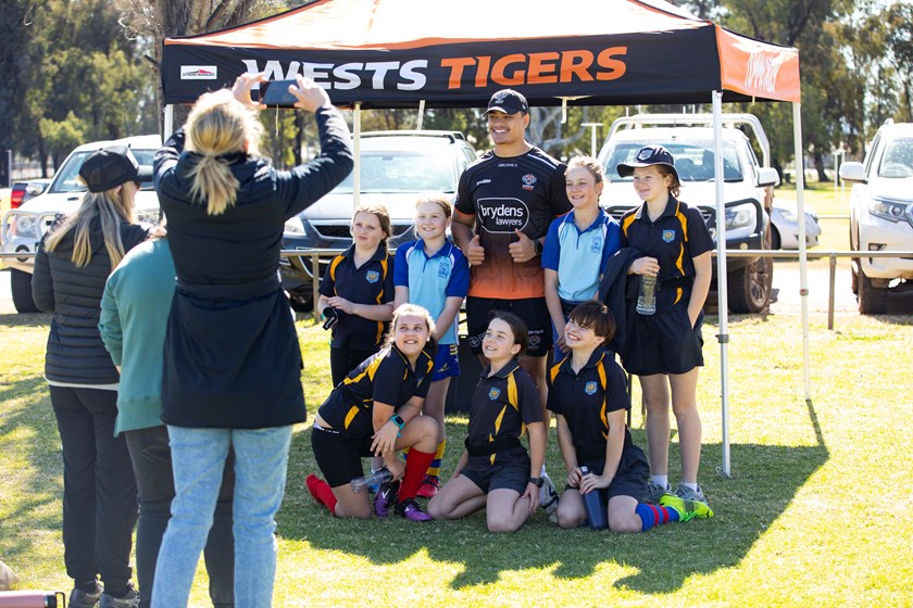 Tommy Talau at NRL Coal Miner's Cup in Gunnedah 