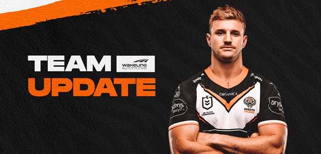 Team Update: Round 23 vs Sydney Roosters