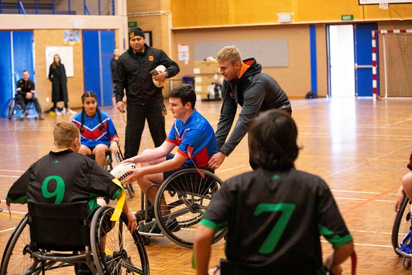 Wests Tigers Community Clinic at Elizabeth Macarthur High School