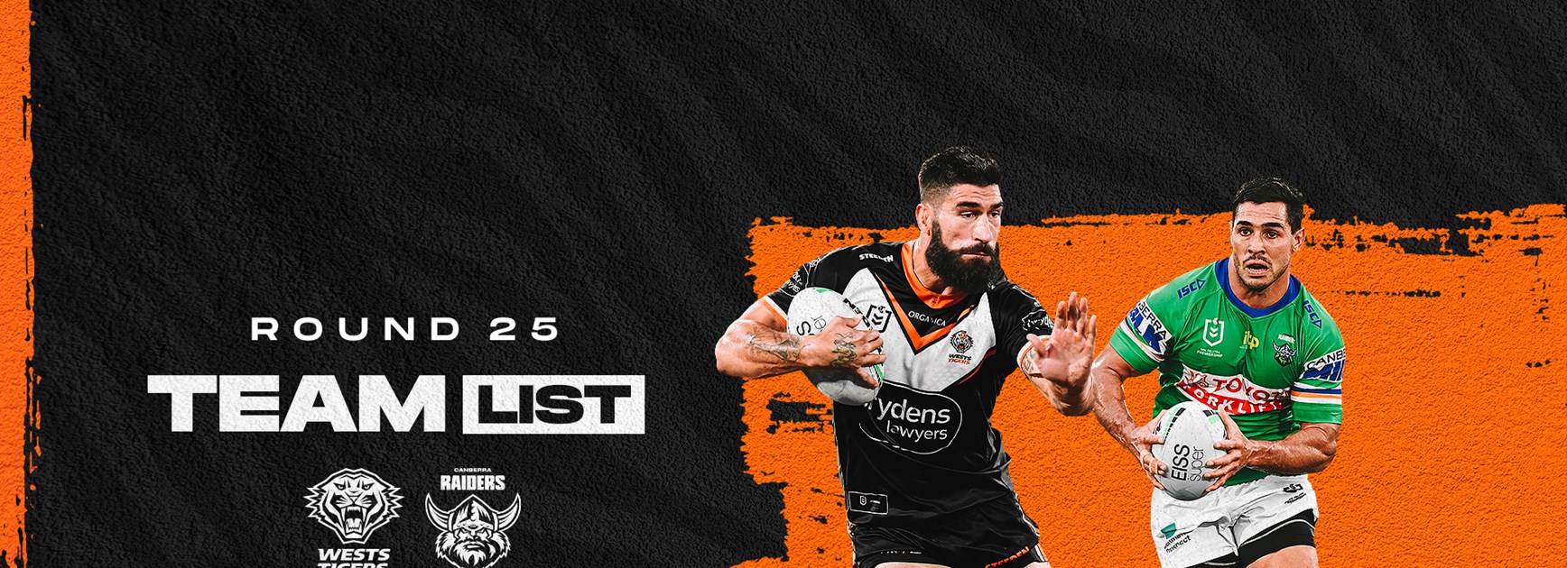 NRL Team Announcement: Round 25