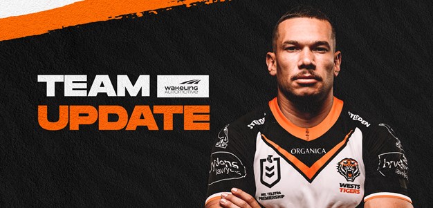 Team Update: Round 25 vs Canberra Raiders