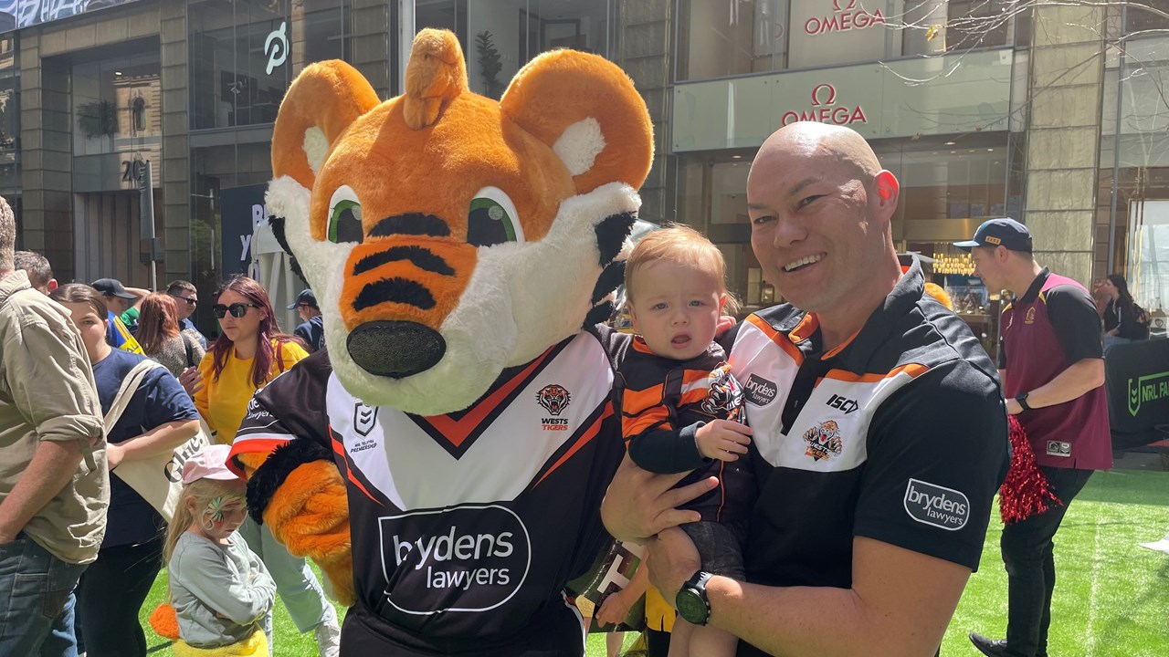 Sweat à Capuche Wests Tigers NRL - Homme, Neuf Avec étiquettes