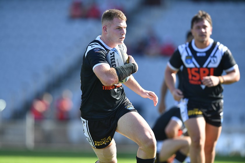 Henry O'Kane playing for Western Suburbs Magpies this year in the NSW Cup