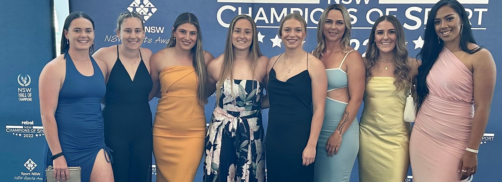 Wests Tigers Women at NSW Sports Awards