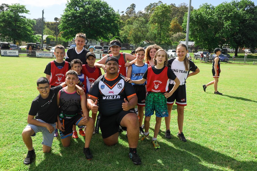 Community Engagement Coordinator Kenny Tuala and his crew at Picton Carnival