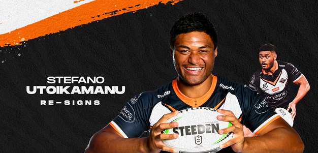 Wests Tigers re-sign Stefano Utoikamanu