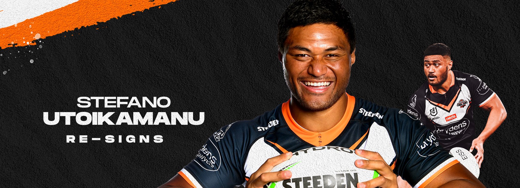 Wests Tigers re-sign Stefano Utoikamanu