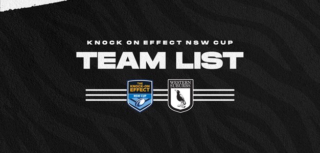 KOE NSW Cup Team List: Round 1