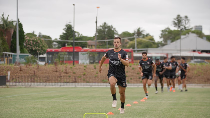 Brooks with a spring in his step