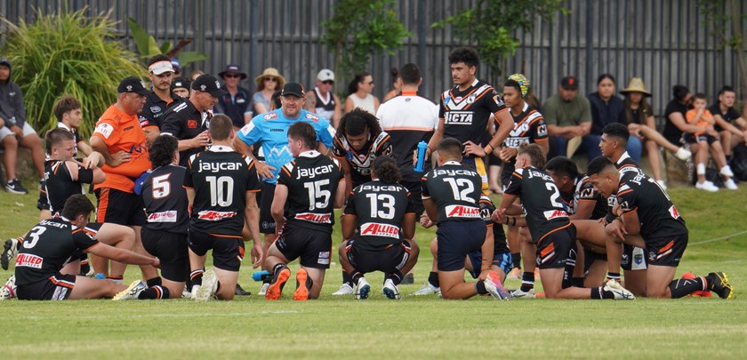 Wests Harold Matthews pre-season trial against Cronulla 