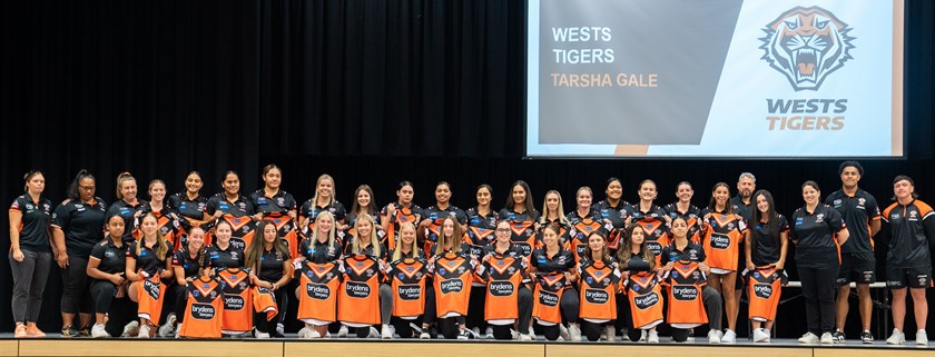 Tarsha Gale Cup team at St Gregory's College Campbelltown