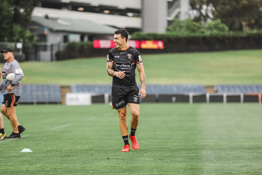 Staines enjoying pre-season at his new club 