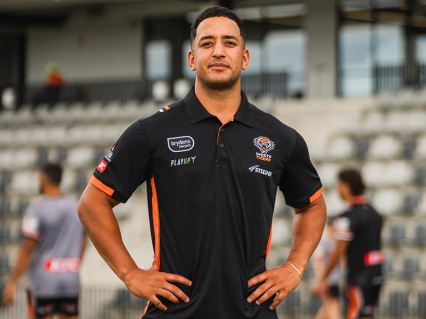 Wests Tigers most recent recruit Brandon Wakeham 