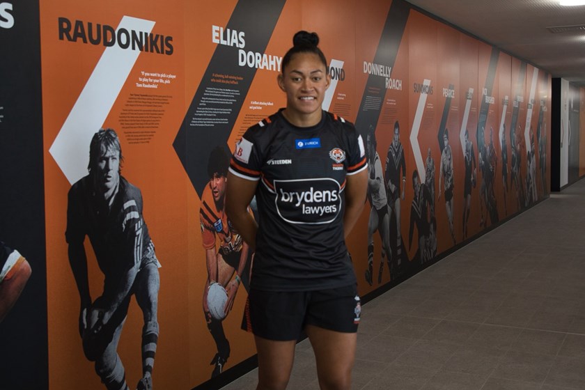 Pauline Piliae-Rasabale at Wests Tigers new Zurich Centre 