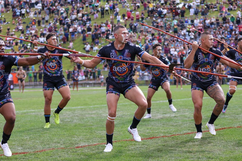 Brent Naden at last weekend's All-Stars match in New Zealand