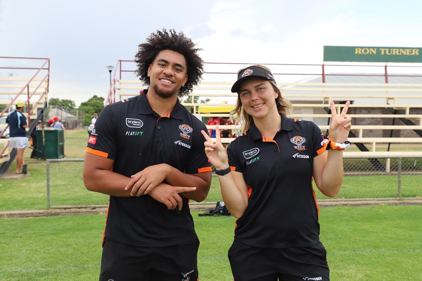 Botille Vette-Welsh and Justin Matamua