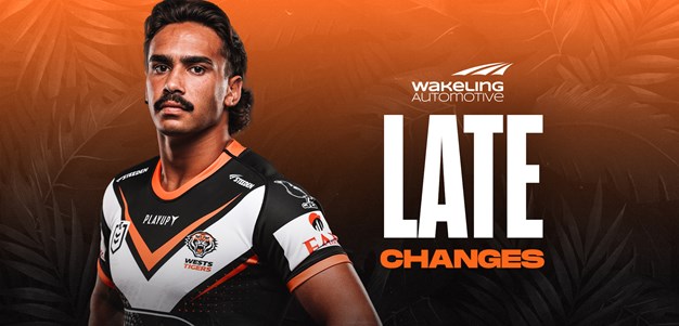 Late Changes: Round 1 vs Titans