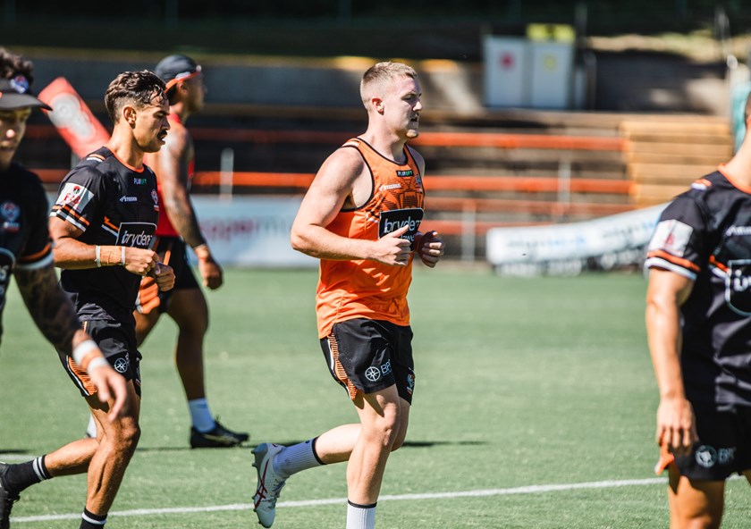 Tumeth training at Leichhardt Oval on Thursday 