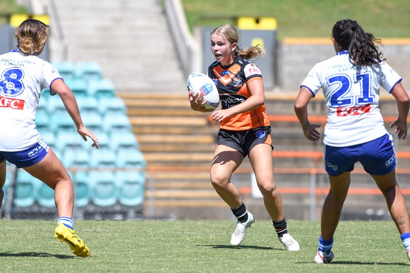 Harvey Norman Women's fullback Imogen Lowe 