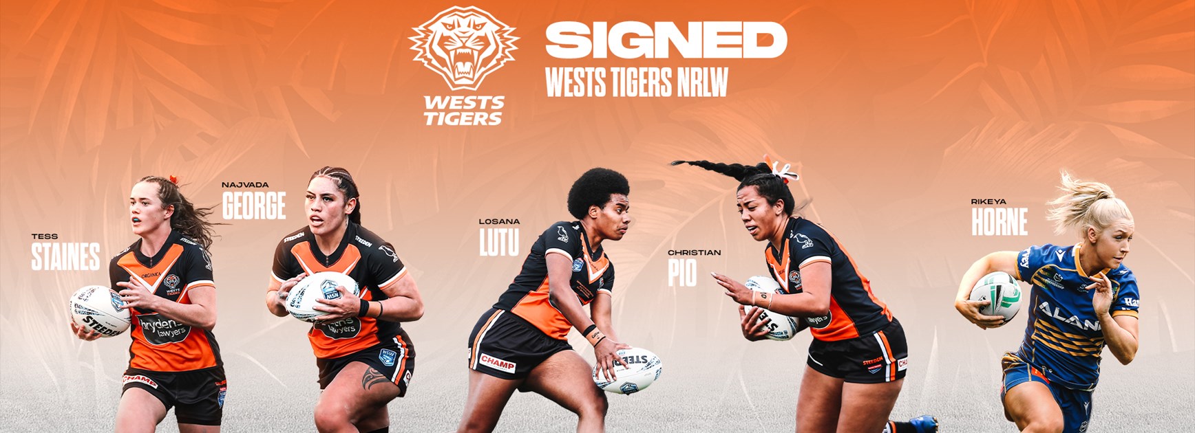 Wests Tigers announce a further five NRLW players