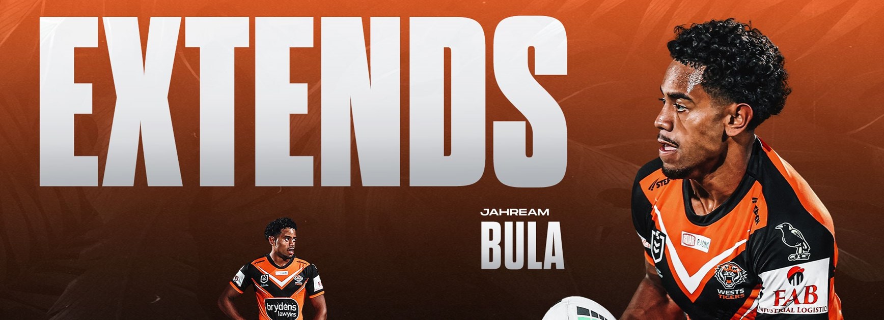 Jahream Bula signs contract extension