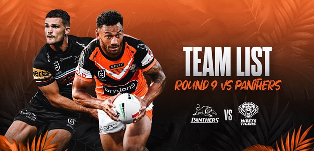 Team List: NRL Round 9 vs Panthers