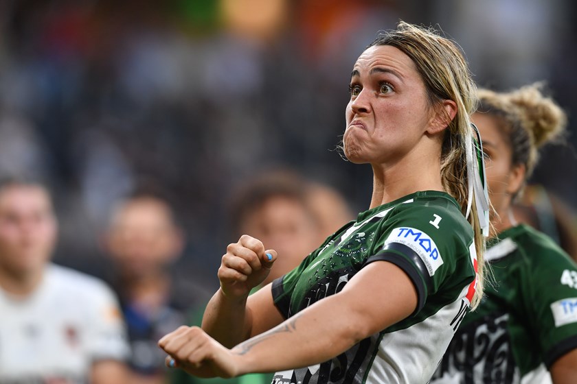 Botille proudly representing Maori Ferns in last year's All Stars match