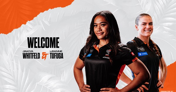 Exciting outside backs join Wests Tigers NRLW squad