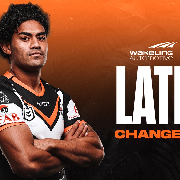 Late Changes: Round 11 vs Rabbitohs