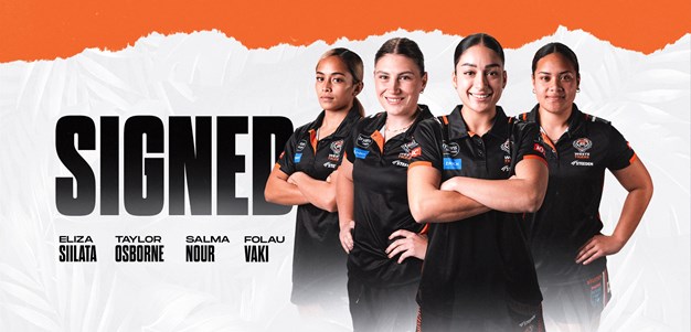 Four players added to complete NRLW roster