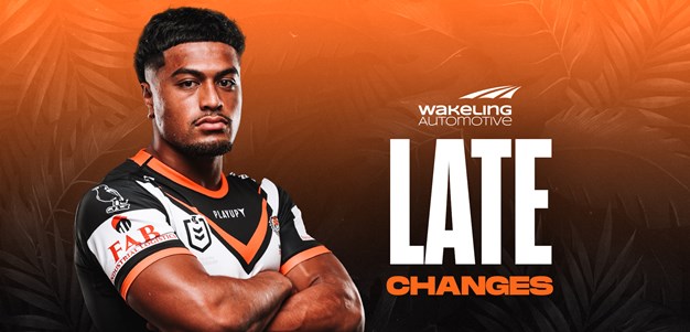 Late Changes: Round 15 vs Titans