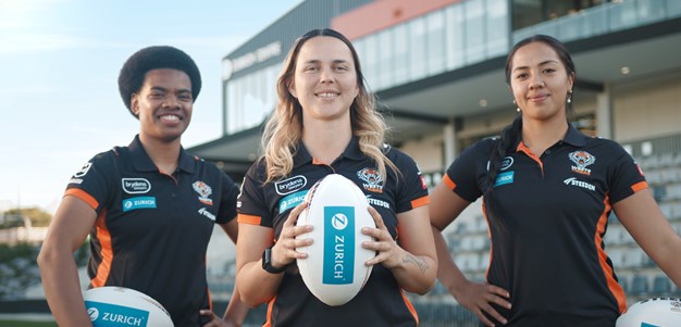 Grassroots to Greatness thanks to Zurich and Wests Tigers