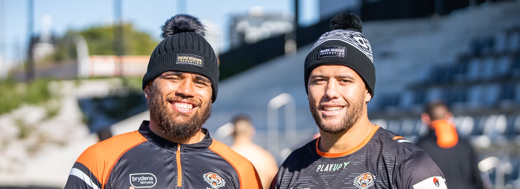 Wests Tigers help launch Beanie Round
