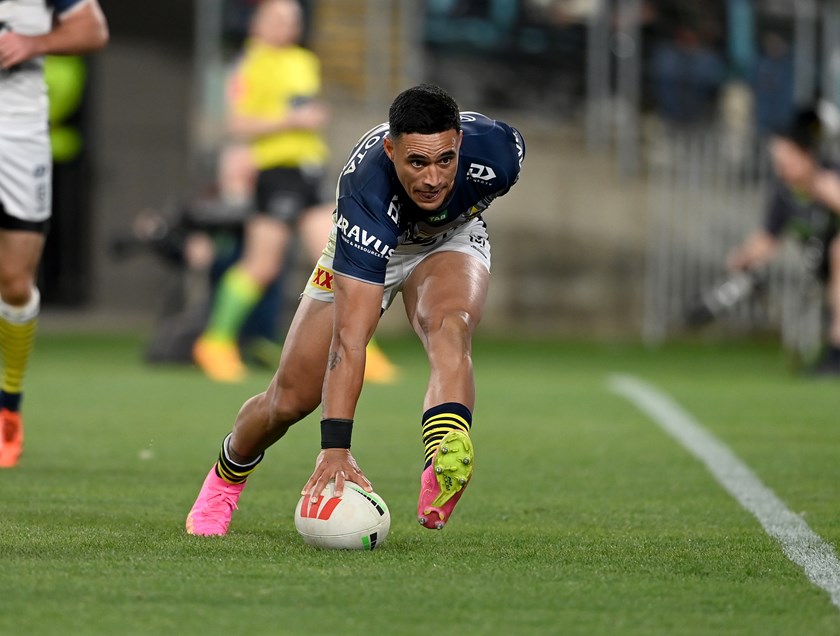 Valentine Holmes bags a double last weekend against the Rabbitohs
