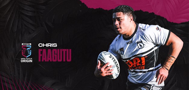 Faagutu selected for Queensland Under 19s