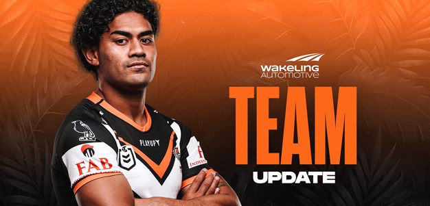 Team Update: Round 19 vs Sharks