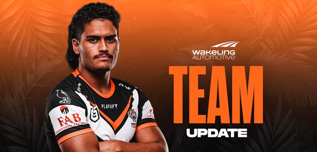 Team Update: Round 20 vs Knights