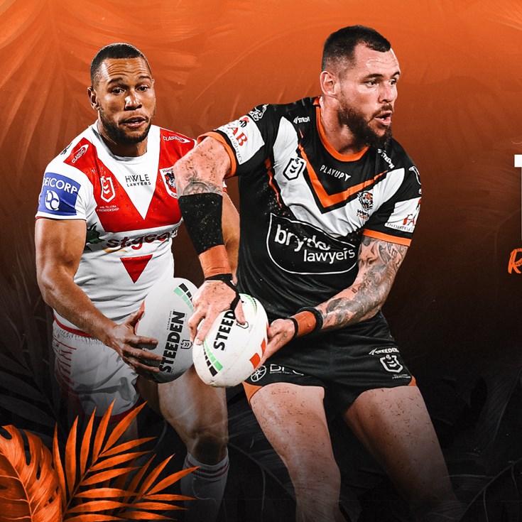 Team List: NRL Round 21 vs Dragons