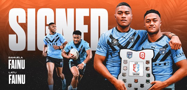 Fainu brothers join Wests Tigers
