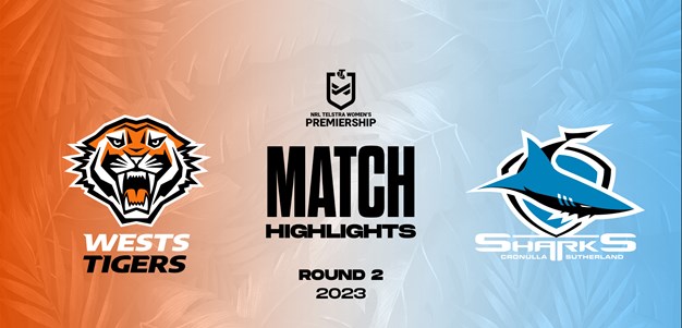 Match Highlights: NRLW Round 2 vs Sharks