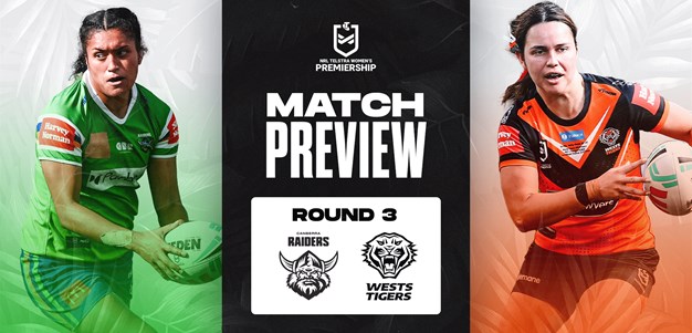 Match Preview: NRLW Round 3 vs Raiders