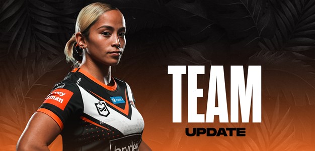 Team Update: NRLW Round 3 vs Raiders