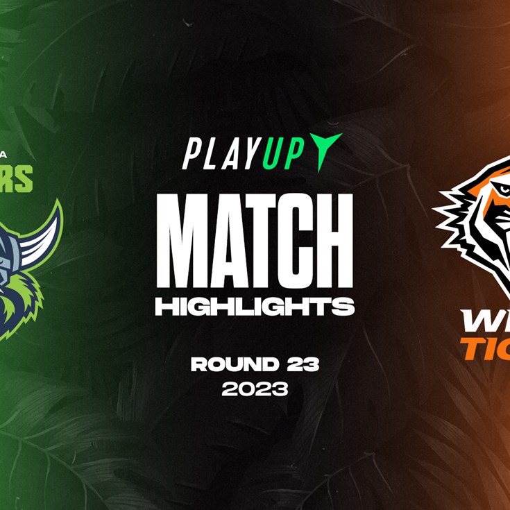 Match Highlights: NRL Round 23 vs Raiders