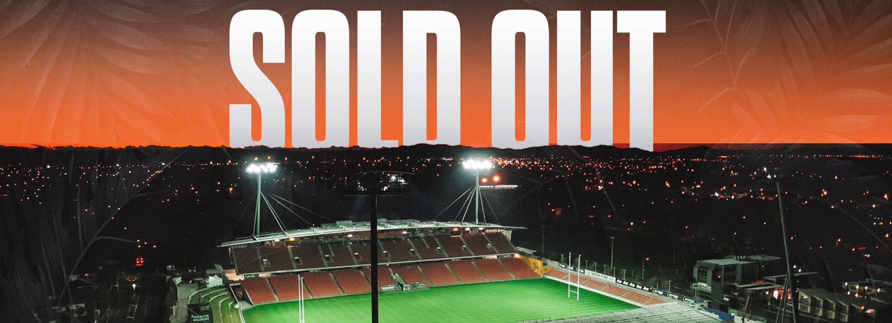 Home game in Hamilton sold out