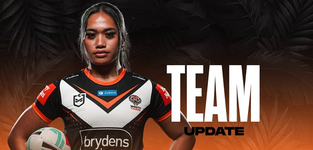 Team Update: NRLW Round 4 vs Cowboys